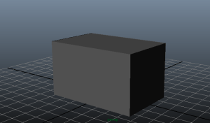 Starting with a simple cube